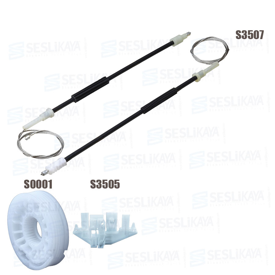 CAM KRİKO TELİ ARKA SOL SET