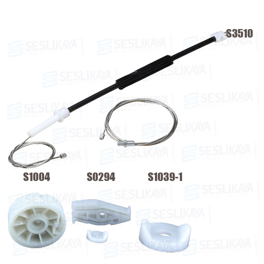 CAM KRİKO TELİ SOL SET