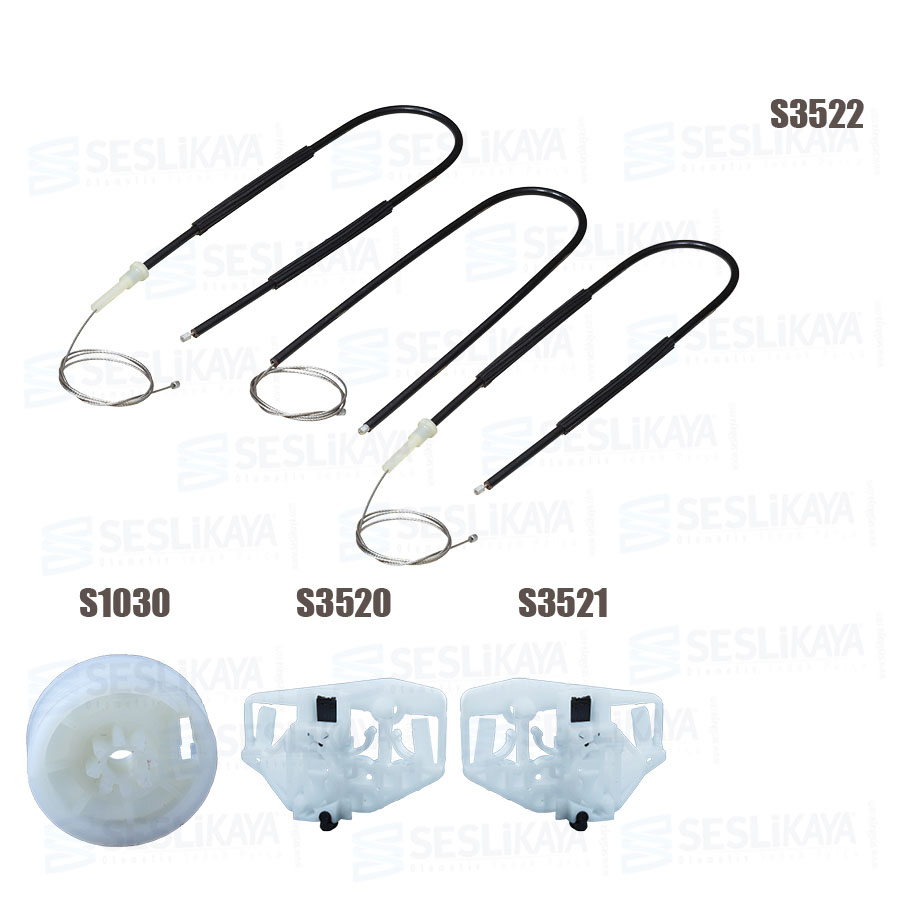 CAM KRİKO TELİ SAĞ-SOL SET