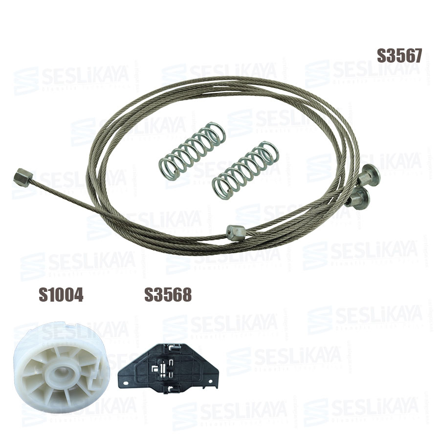 CAM KRİKO TELİ ÖN SOL SET
