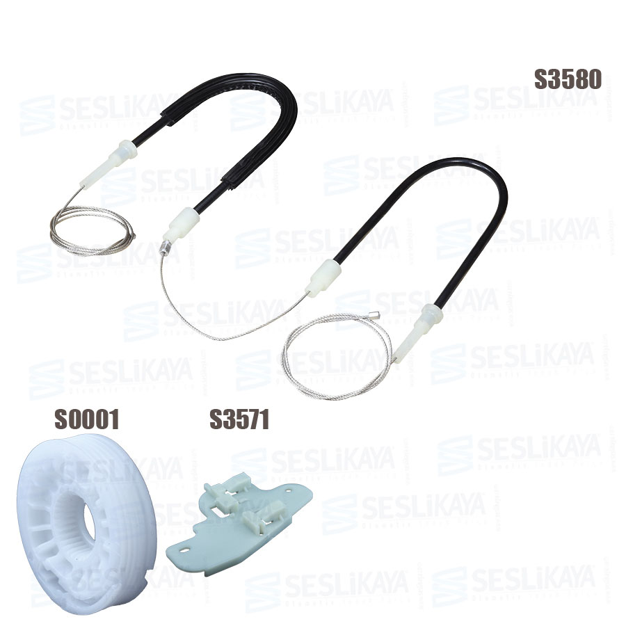 CAM KRİKO TELİ ÖN SAĞ SET