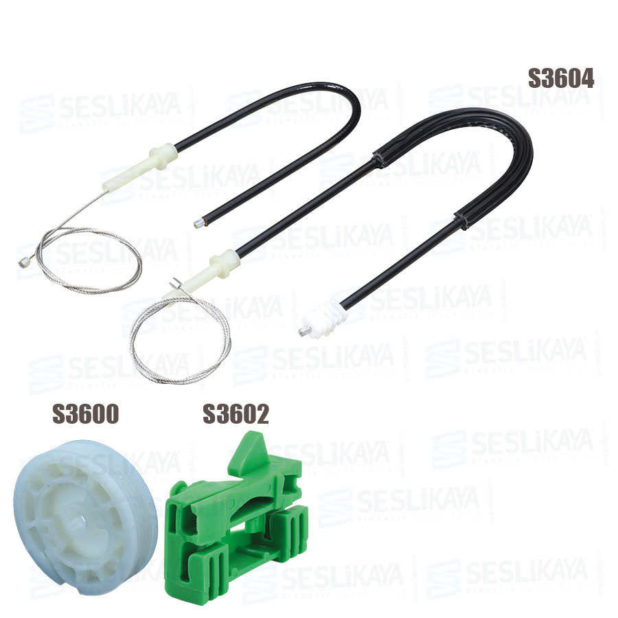CAM KRİKO TELİ SOL SET