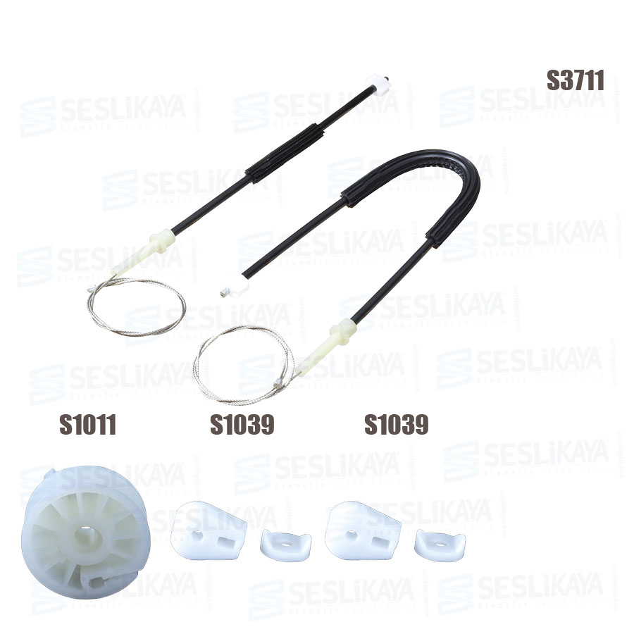 CAM KRİKO TELİ ARKA SOL SET
