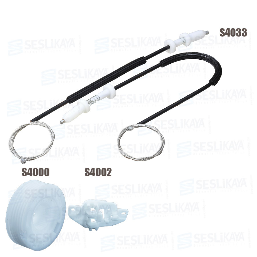 CAM KRİKO TELİ ÖN SOL SET