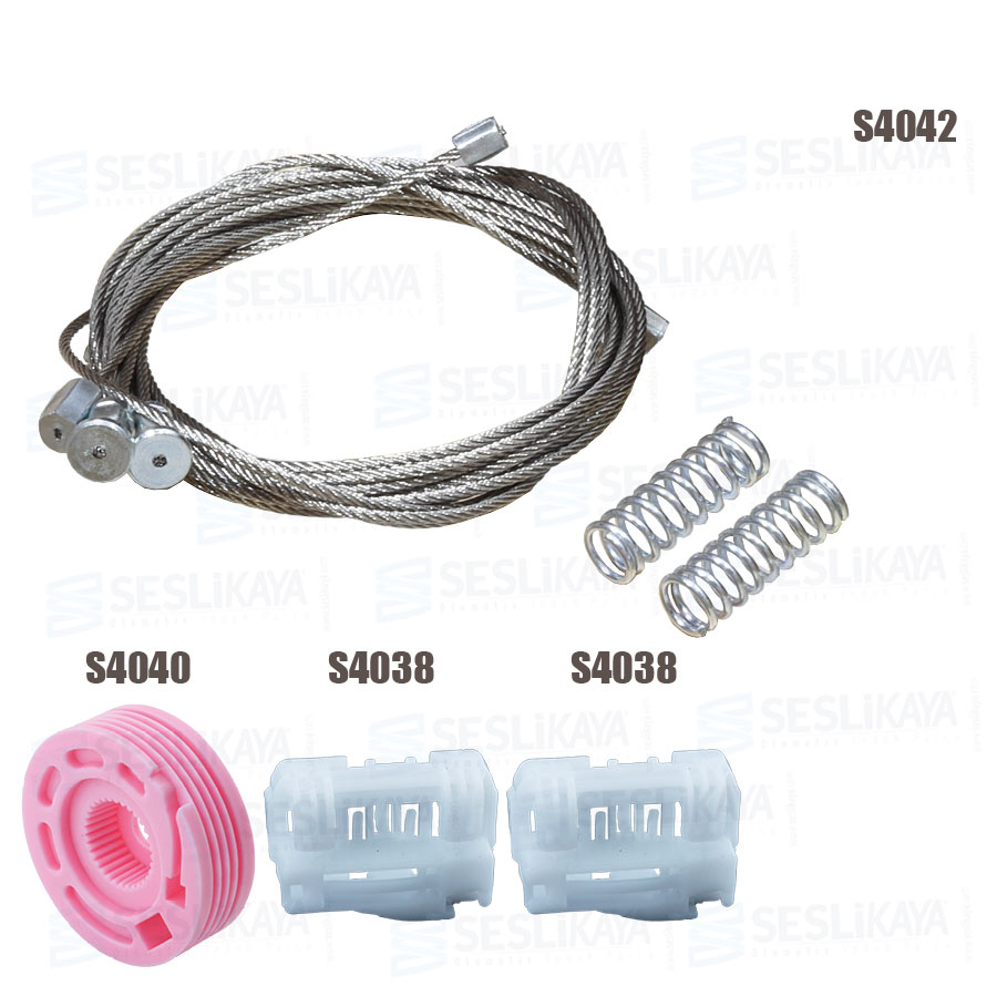 CABLE REGULADOR DE ELEVALUNAS DELANTERO IZQUIERDO CONJUNTO