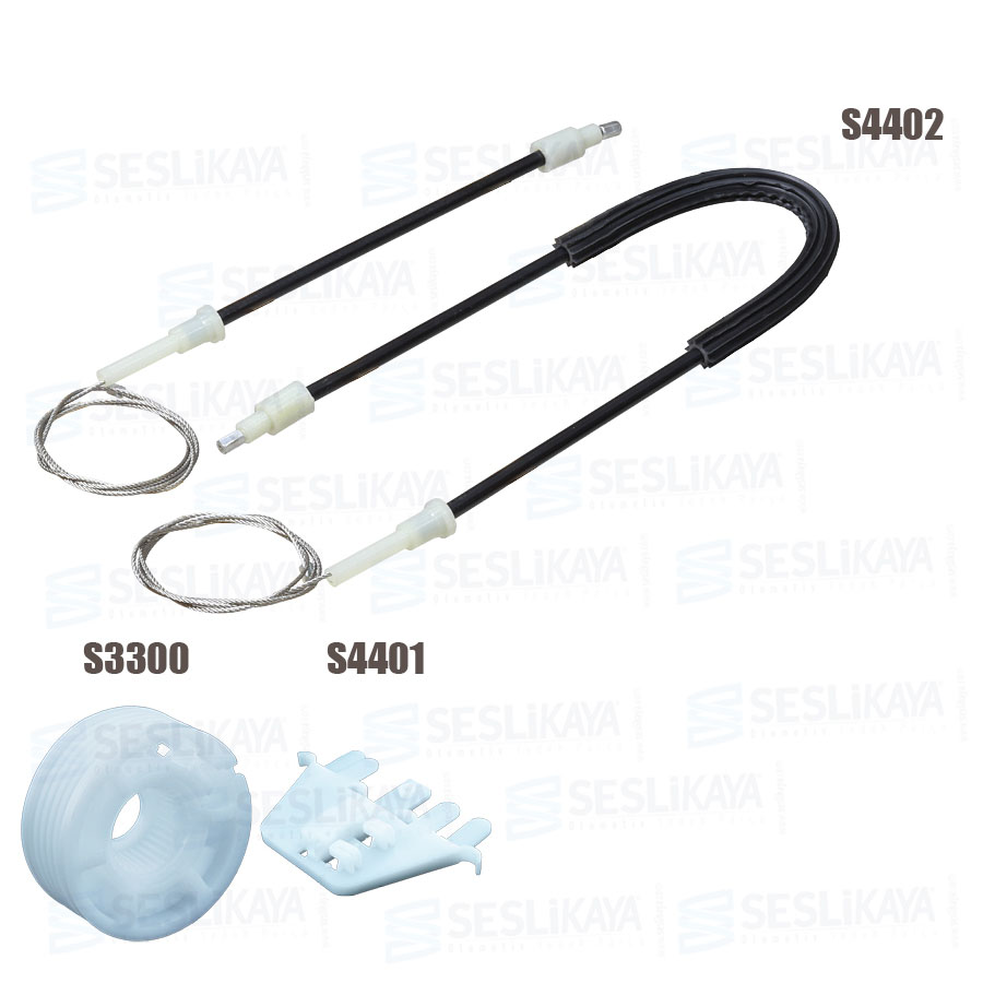 MODELO CONJUNTO DE CABLES REGULADOR DE ELEVALUNAS DERECHO