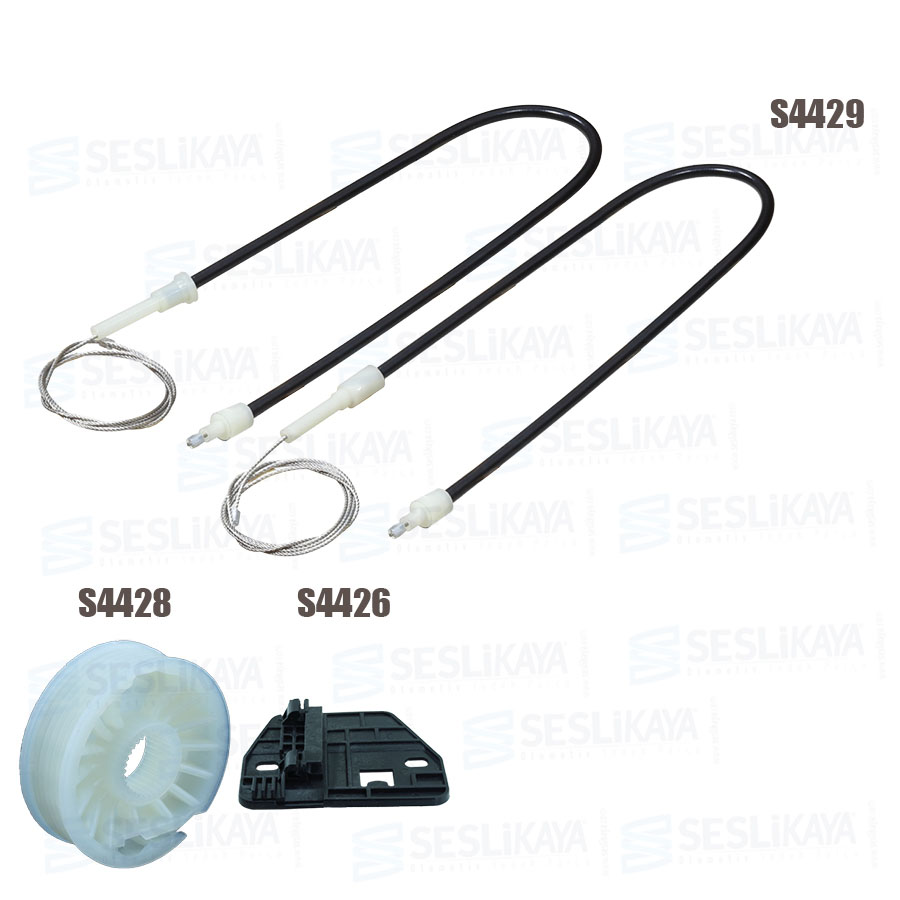 CABLE REGULADOR DE ELEVALUNAS DELANTERO IZQUIERDO CONJUNTO