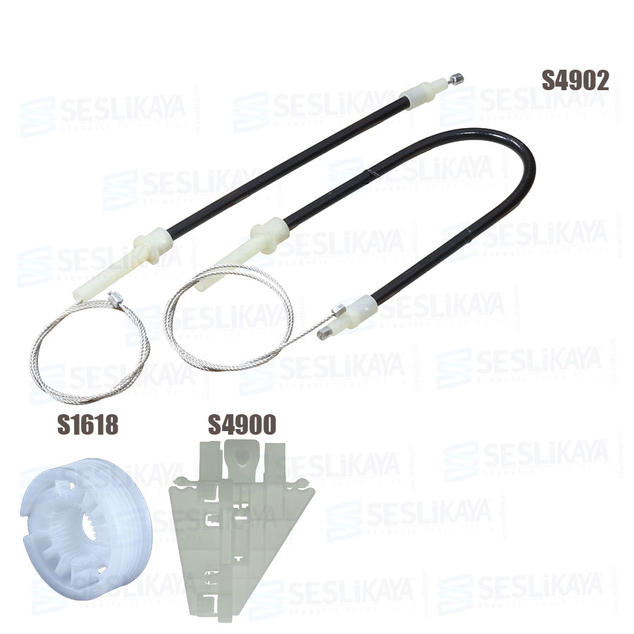 CAM KRİKO TELİ ARKA SOL SET