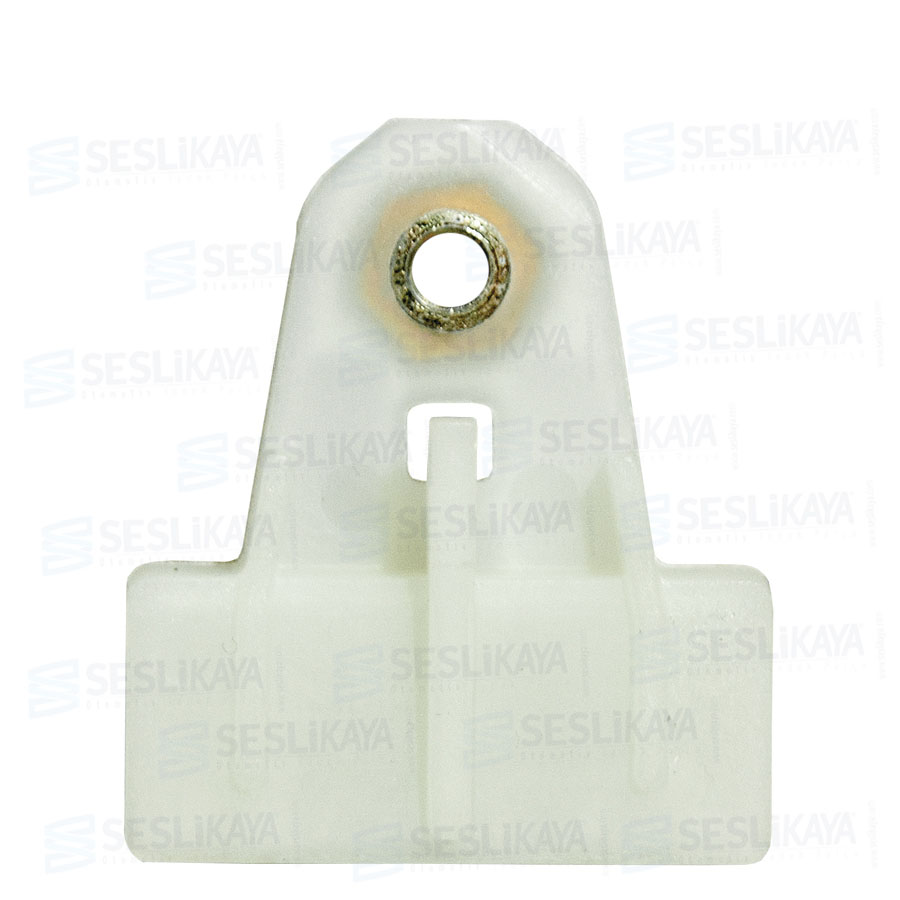 WINDOW REGULATOR SASH CLIP WITH METAL PART